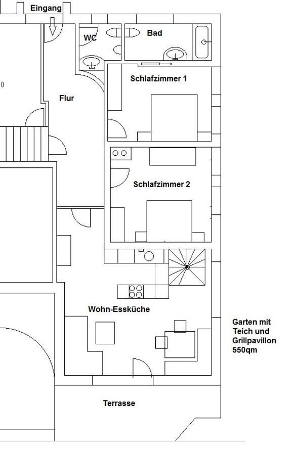 Ferienwohnung Messewohnung Muenchen Ost Forstern Exteriér fotografie